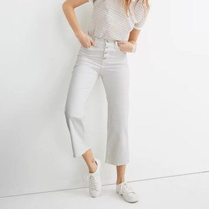 Slim Wide Leg Crop Jean Madewell Size 28